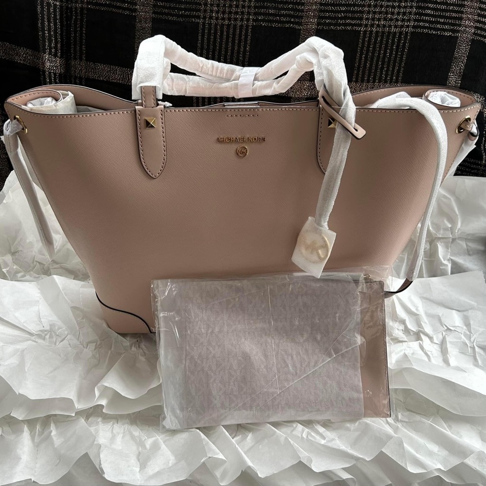 Michael Kors Edith Large Saffiano Leather Tote Bag